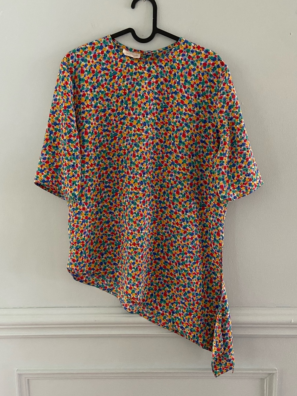 Vintage Jones New York Multicolor Floral Print Top